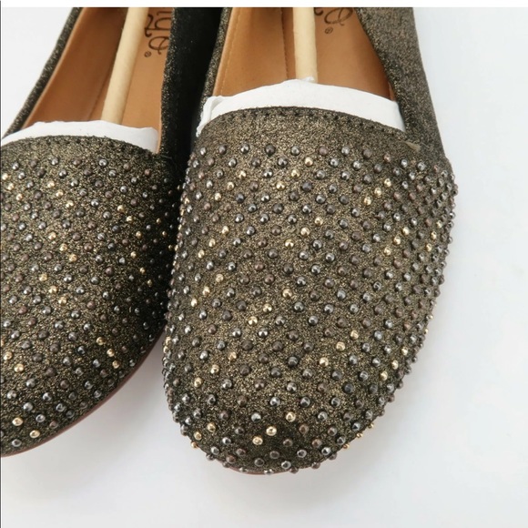 Latigo Anthropologie Go Girl Studded Slip On Flats - Picture 5 of 7